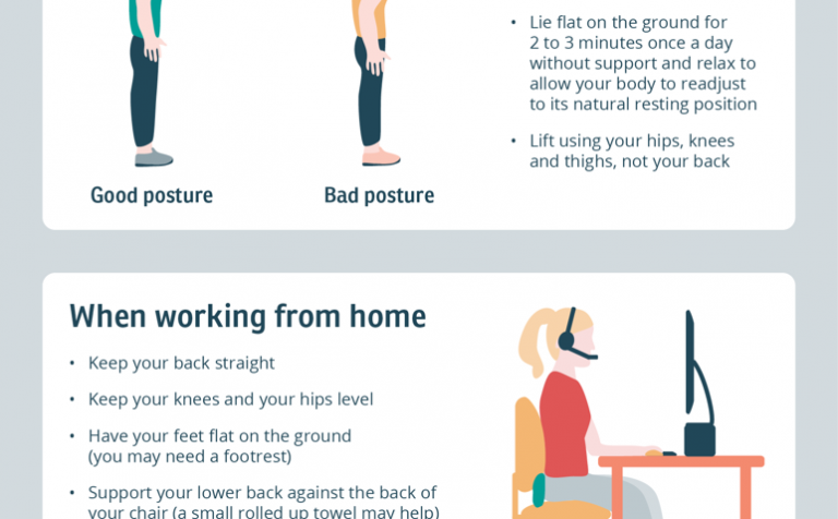 working from hope tips for good posture