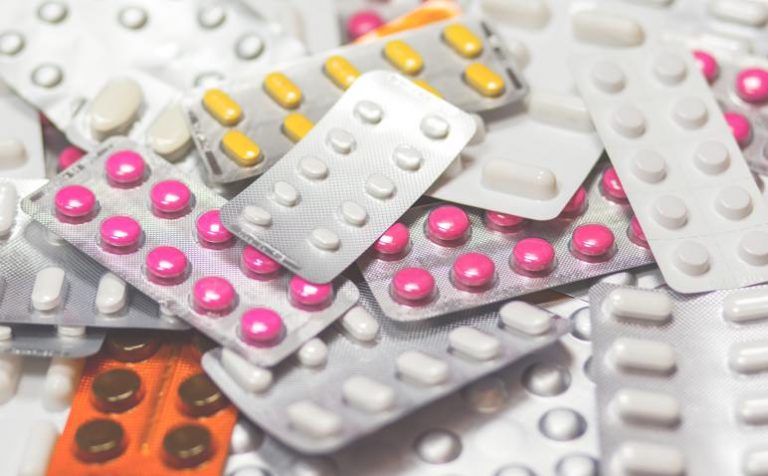 close up of drugs/medicines