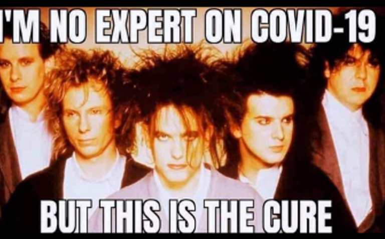 the cure covid-19 meme